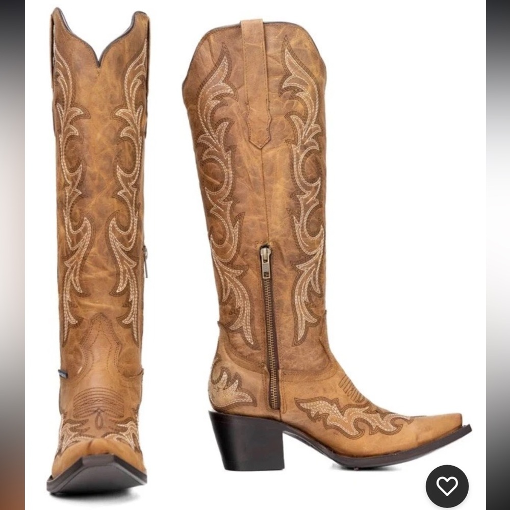 Rock’em Cowboy Jenny‎ size 11 wide calf Knee High Boots
